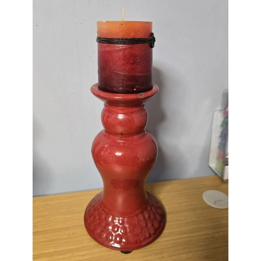 Ceramic Pillar Candle Holders With‎ 
